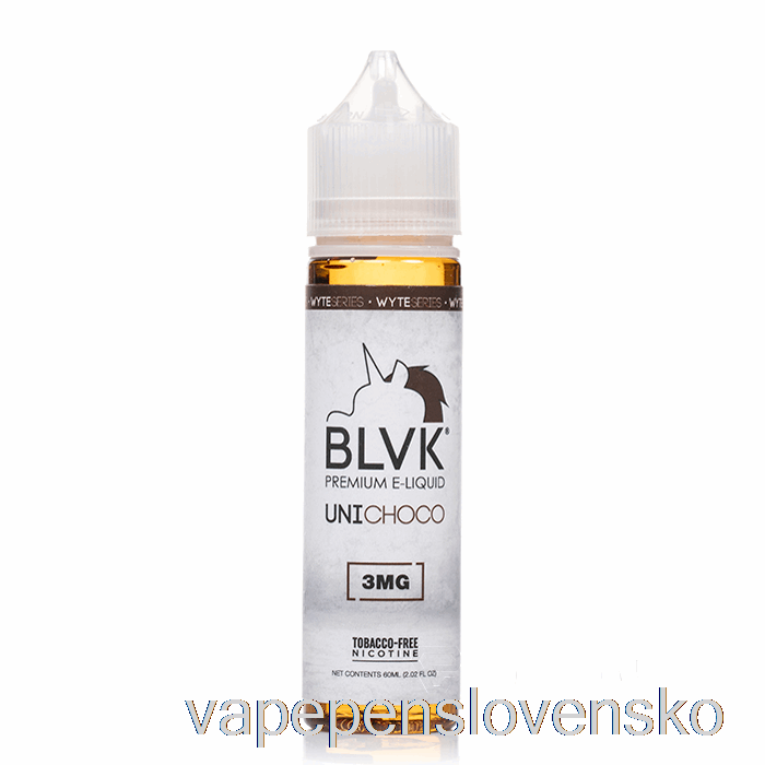 čokoládové Mlieko - Blvk - 60ml 3mg Vape Slovensko